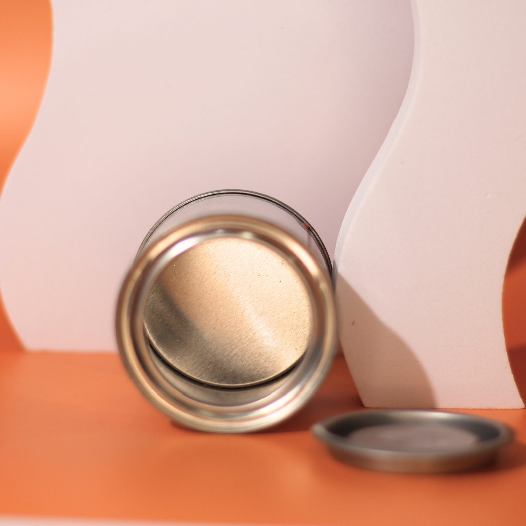 Metal Candle Paint Tin