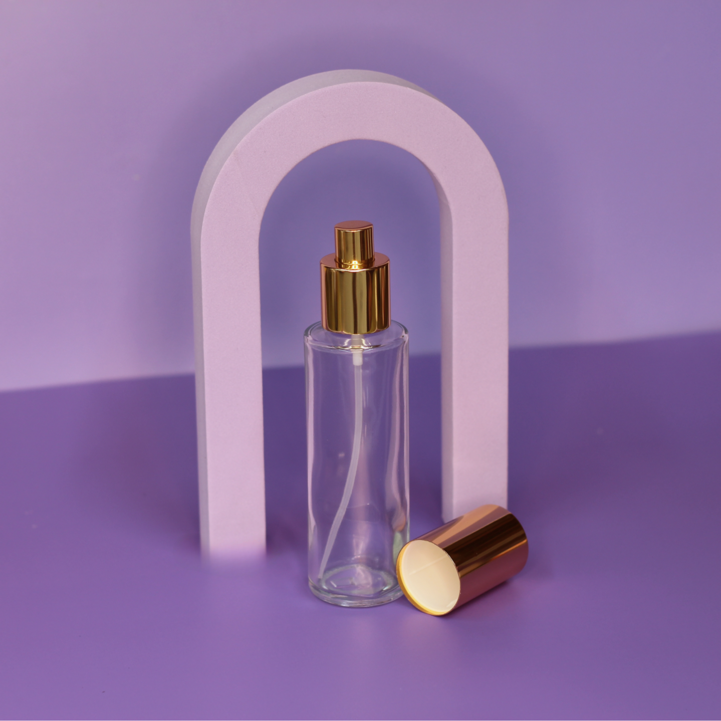 Clear Glass Bottle 100ml